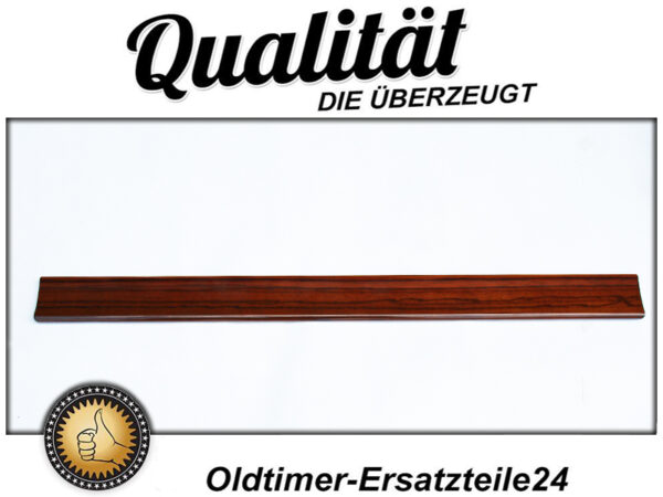 Decorative strip W124 glove compartment lid wood zebrano