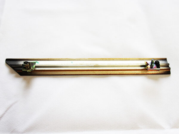 Decorative strip W124 left outer dashboard wood zebrano - Image 2
