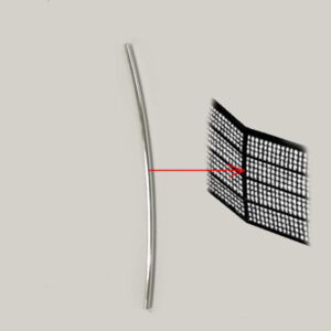 Decorative strip for Mercedes W126 radiator grille