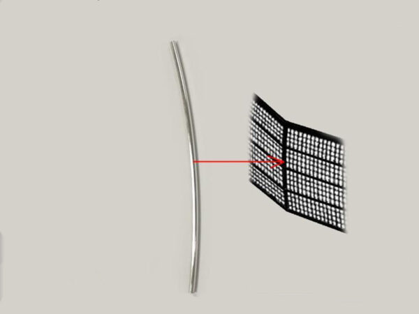 Decorative strip for Mercedes W126 radiator grille