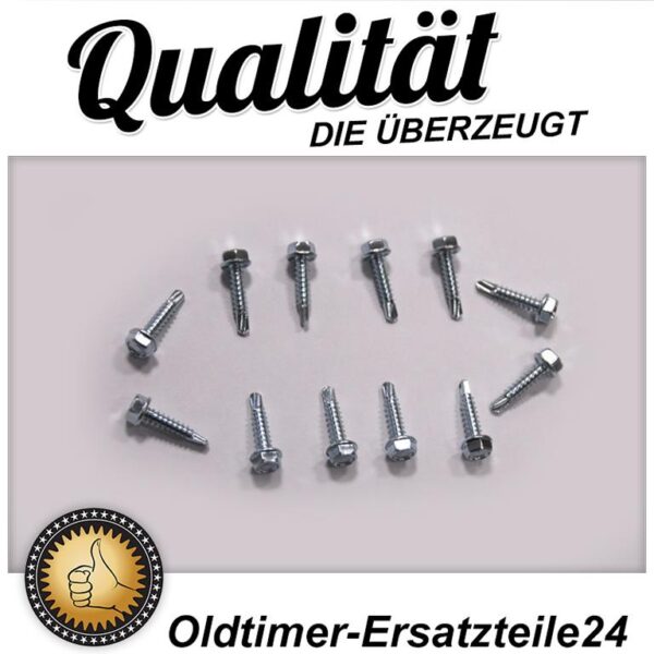 Sheet metal screw for Mercedes R107 bumper - Image 2