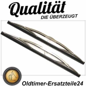 2 stainless steel wiper blades for Porsche 911