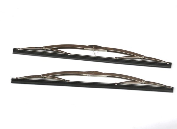 2 stainless steel wiper blades for Wartburg 353