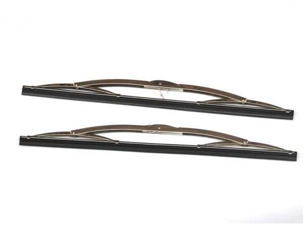 2 stainless steel wiper blades with U-mounting for Setra S6 - Image 2