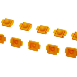 10x yellow expansion clamps for Mercedes W113 trim strip