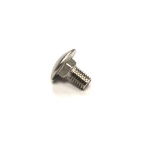 Stainless steel round head screw / carriage screw M8X16