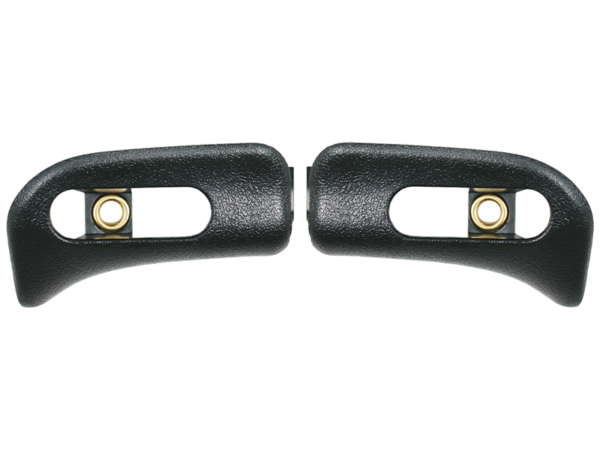 Caps for sun visor Mercedes R129 & A124 Cabrio Black Left + Right
