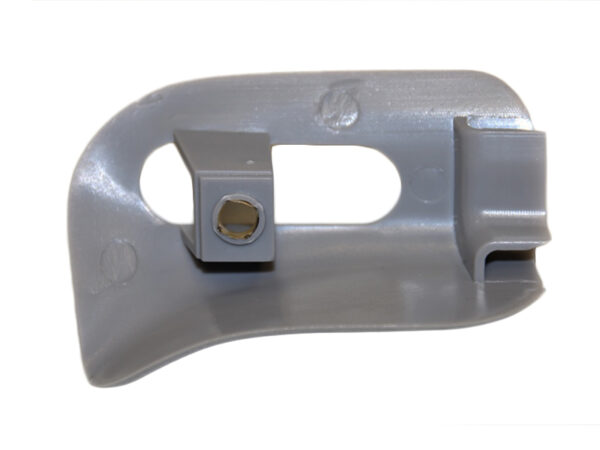 Cap right alpaca gray for sun visor Mercedes R129 & A124 Cabrio - Image 2