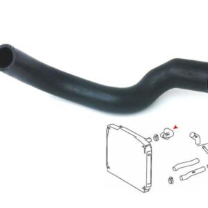 Upper radiator hose for Mercedes W116
