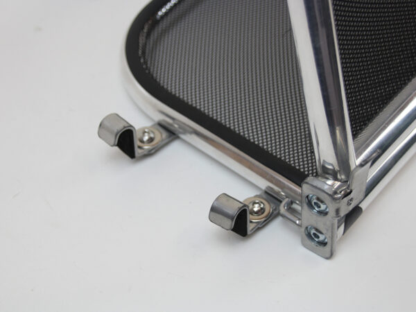 Exclusive wind deflector aluminum polished for Mercedes Benz W113 - Image 3
