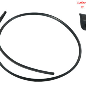 Rear window bottom profile for Mercedes W124