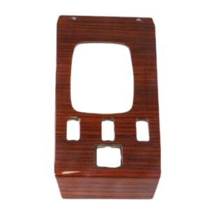 Zebrano wood / real wood control panel with 4 switches for Mercedes R107 Bj.81-85
