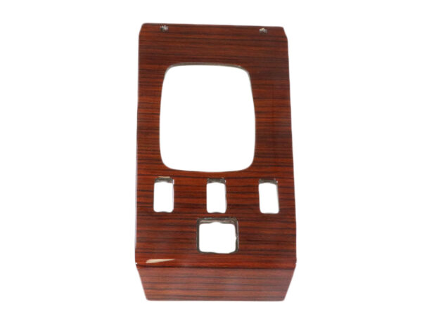 Zebrano wood / real wood control panel with 4 switches for Mercedes R107 Bj.81-85
