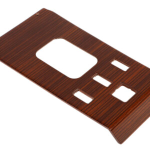 Zebrano wood / real wood switch board with 4 switches for Mercedes R107 85-89