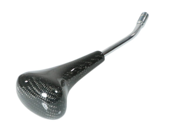 Real carbon automatic gearshift lever for Mercedes R129 W124 W201 - Image 2