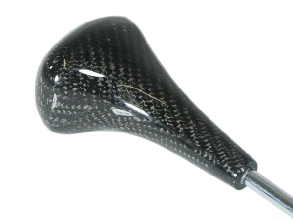 Real carbon automatic gearshift lever for Mercedes R129 W124 W201 - Image 3