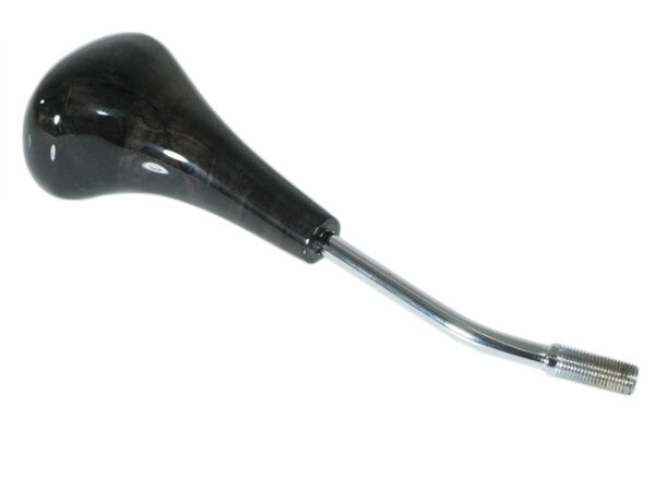 Real wood automatic gearshift lever in birdseye maple for Mercedes R129 W124 W201
