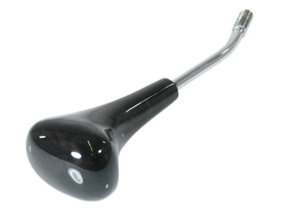 Real wood automatic gearshift lever in birdseye maple for Mercedes R129 W124 W201 - Image 2
