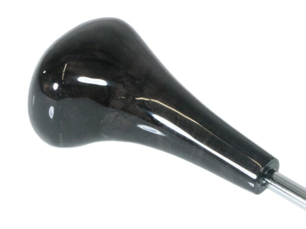 Real wood automatic gearshift lever in birdseye maple for Mercedes R129 W124 W201 - Image 3