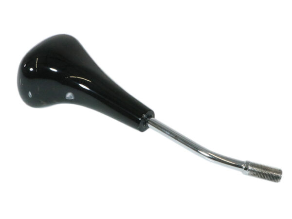 Real wood automatic gearshift lever in piano black for Mercedes R129 W124 W201