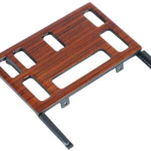 Zebrano / real wood heating panel with 7 switches for Mercedes W126