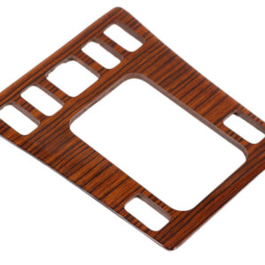 Zebrano wood / real wood switch board with 7 switches for Mercedes W201 89-93