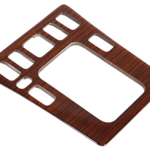 Zebrano wood / real wood switch board with 8 switches for Mercedes W201 89-93