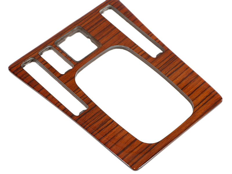 Zebrano wood / real wood switch board with 4 switches for Mercedes W201 82-89