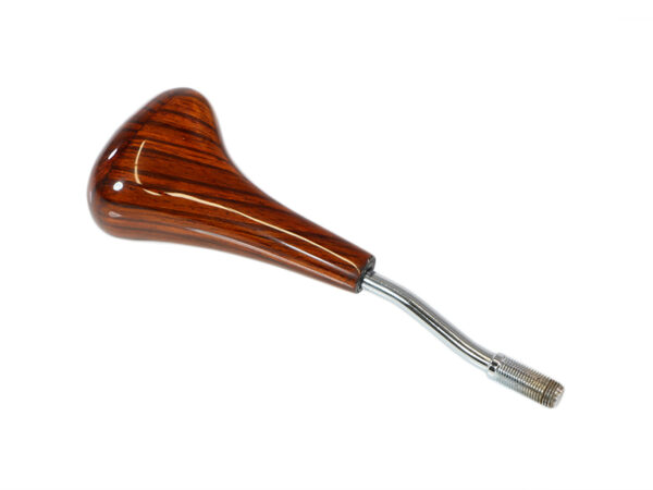Zebrano wood automatic gearshift lever for Mercedes R107 - W115 - W123 - Image 3
