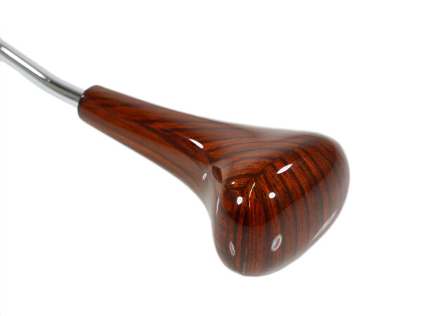 Zebrano wood automatic gearshift lever for Mercedes R107 - W115 - W123 - Image 5