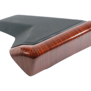 Telephone console leather / zebrano real wood for Mercedes W124 dashboard