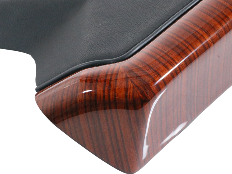 Telephone console leather / zebrano real wood for Mercedes W124 dashboard - Image 3