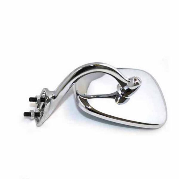 Left chrome exterior mirror for Mercedes Benz W108 W110 W111 W113 Early - Image 2