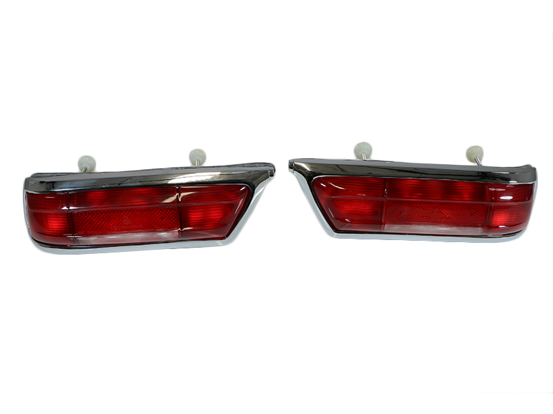 Tail light set red / red for early Mercedes W113 - Image 2