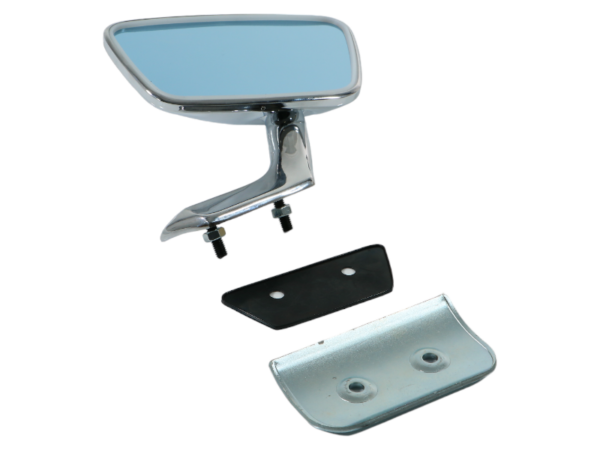 Exterior mirror set left with rubber & reinforcement for Mercedes W113 Late - Image 3