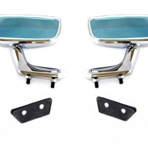 Exterior mirror set for Mercedes W113 280SL / 250SL late
