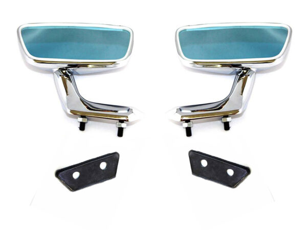 Exterior mirror set for Mercedes W113 280SL / 250SL late