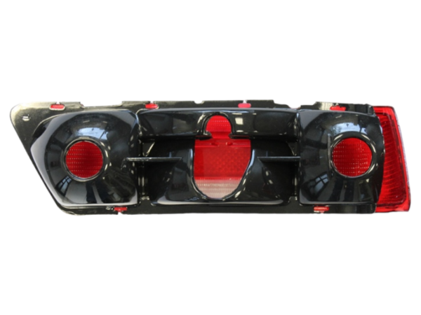 Rear light glass red/red with reflector for early Mercedes W111 W113 - left - Image 3