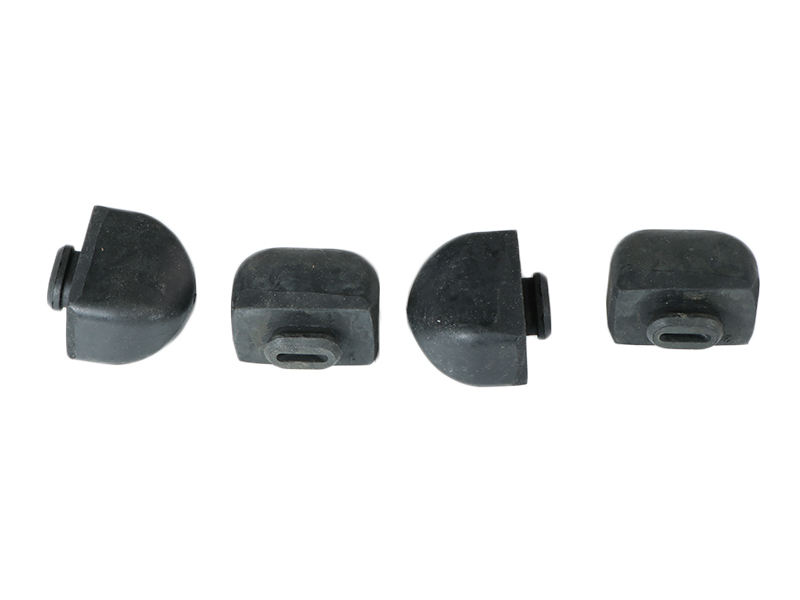 4x stop rubbers for upper control arm Mercedes W109 W112 with air suspension