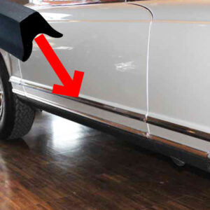 5 meter profile rubber for trim strips Mercedes W113