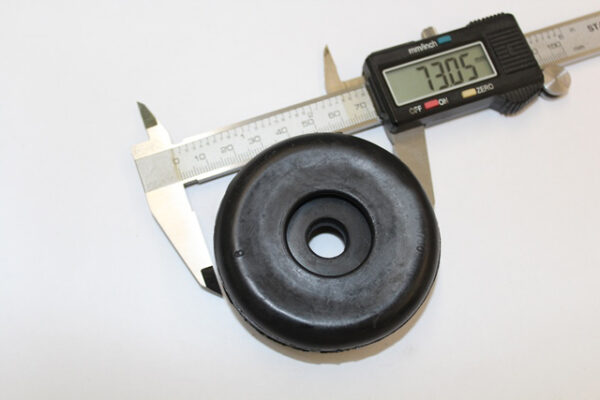 Engine suspension stop buffer with bellows for Mercedes W113 Pagoda - Image 2