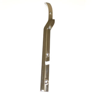 Front bottom left retaining rail for Mercedes W113 door seal