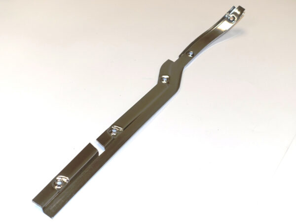 Front bottom left retaining rail for Mercedes W113 door seal - Image 2