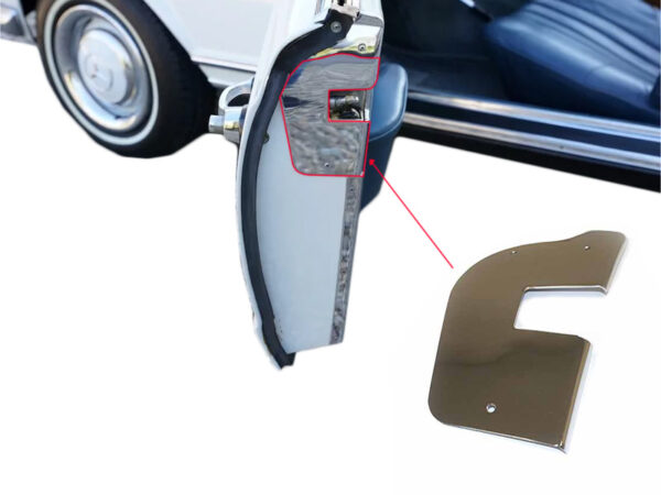 Cover panel for left Mercedes W113 door