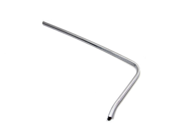Chrome decorative frame inside left Mercedes W113 convertible top compartment lid