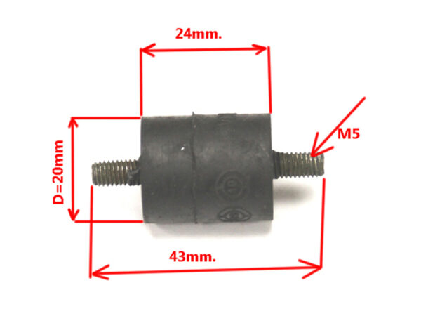 Silentbock/rubber bearing suspension fuel pump W108/W111/W113 - Image 3