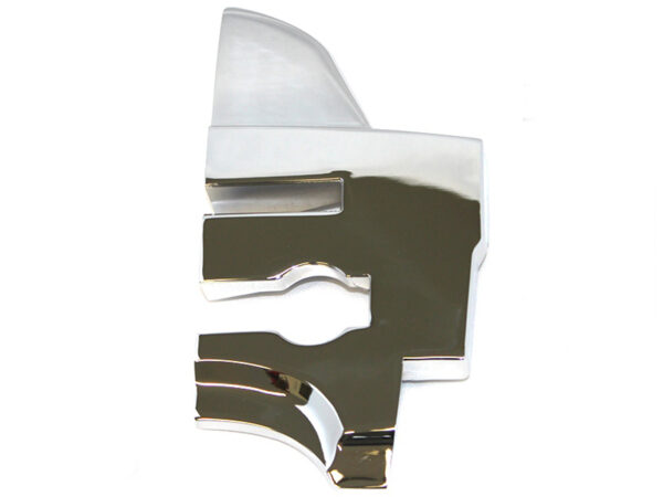 Right chrome B-pillar cover for Mercedes R107 up to 1981 - Image 2