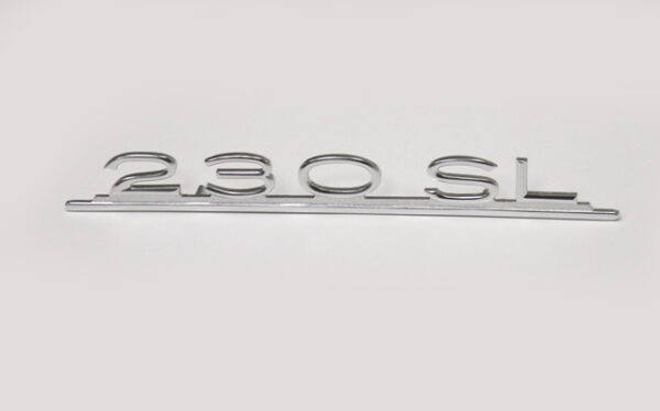 Lettering 230SL on the trunk lid for Mercedes W113 - Image 2