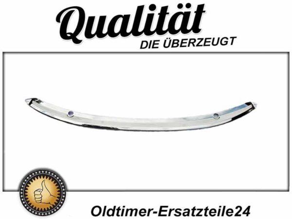 Windshield Upper Cover in Chrome for R107 1972-1989 - Image 4