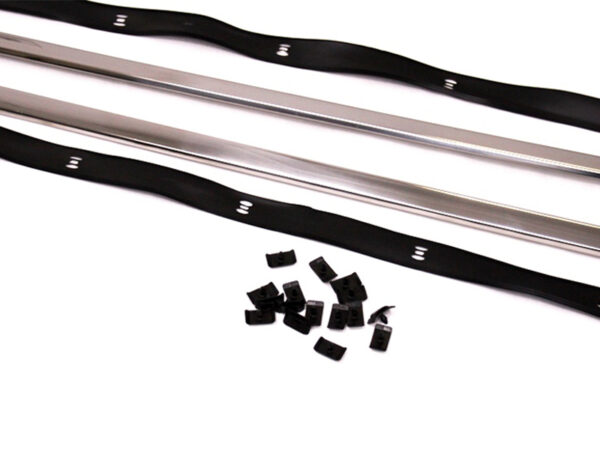 Sill trim set + fastening material for Mercedes SL R107 - Image 2